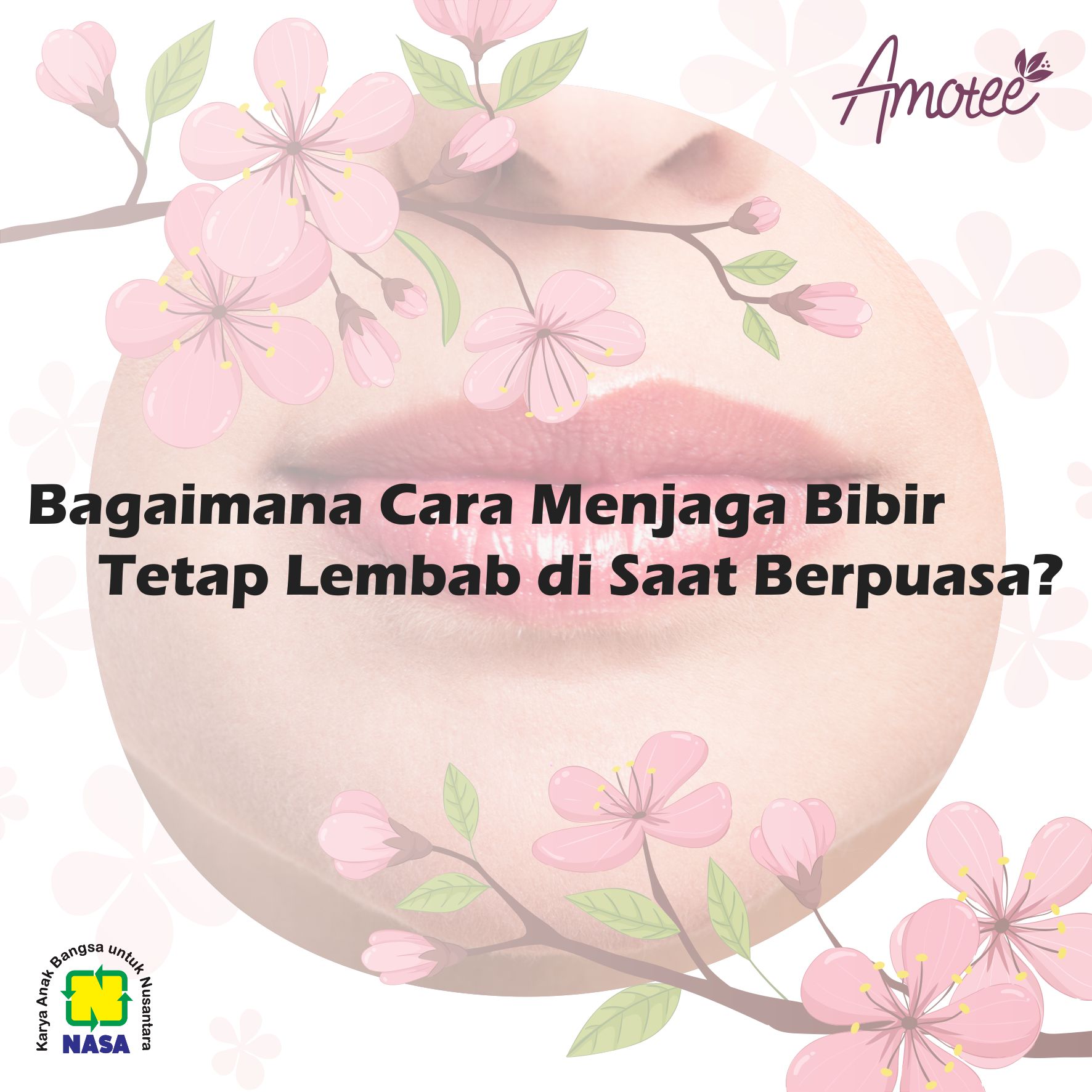 Menjaga Bibir Agar Tetap Lembab Saat Puasa