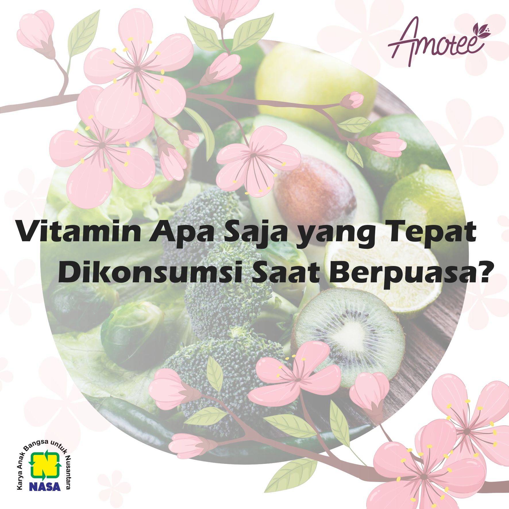 Asupan Vitamin Yang Tepat Saat Beruasa