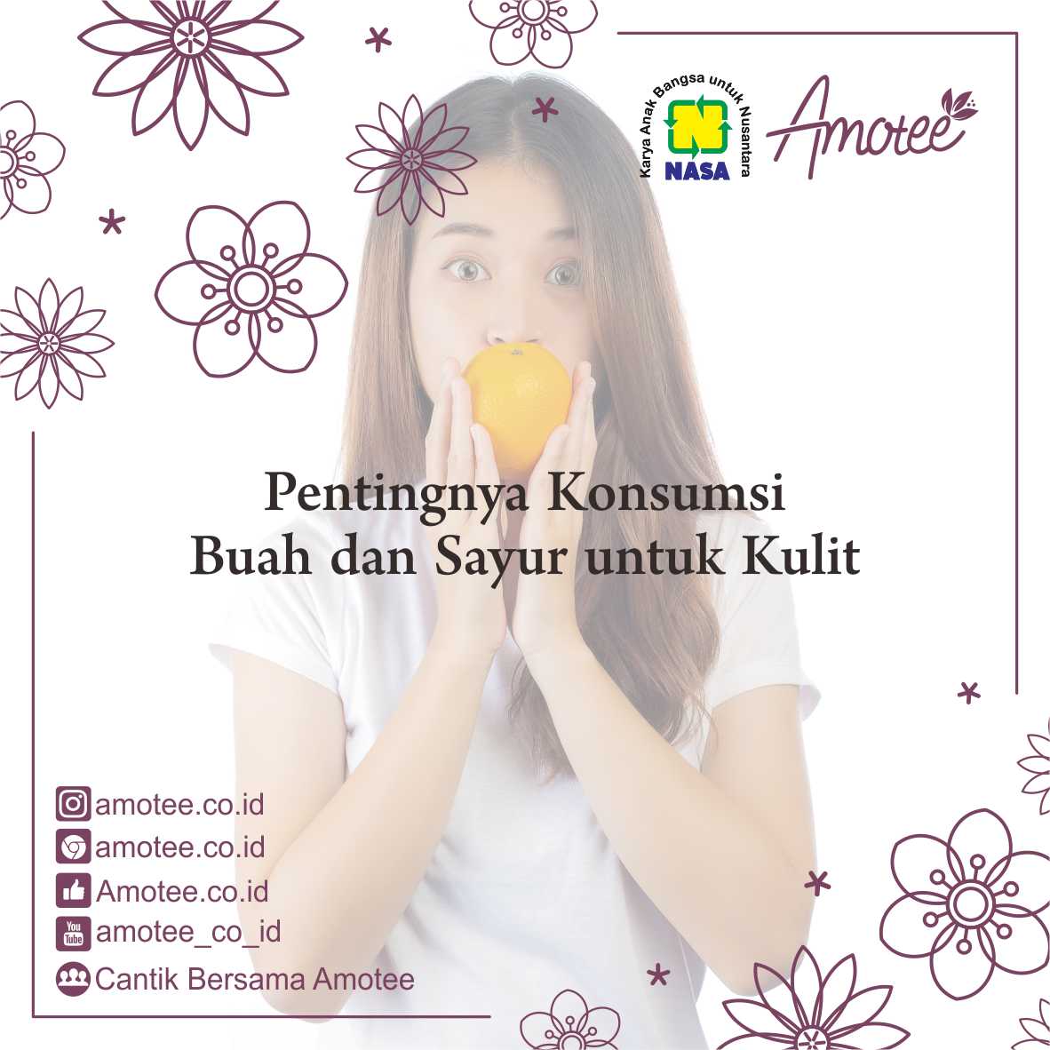 Pentingnya Buah Dan Sayur Untuk Kulit