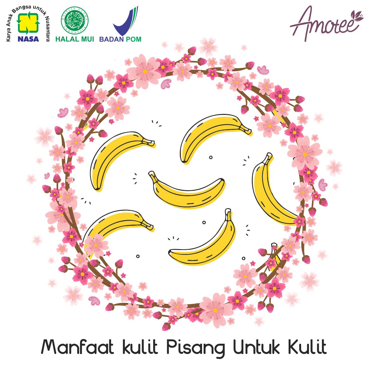 MANFAAT KULIT PISANG UNTUK KULIT