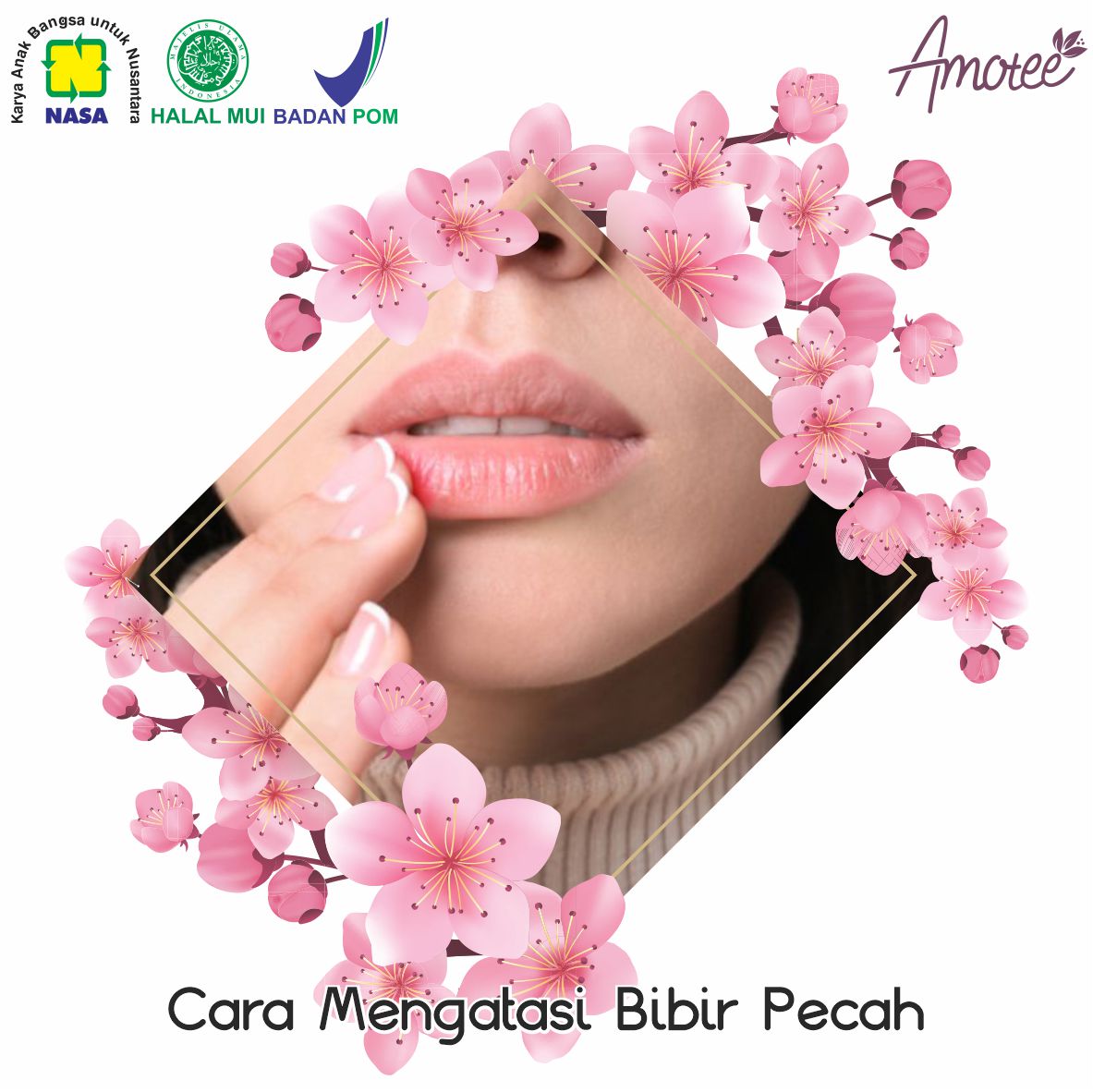 Cara Mengatasi Bibir Pecah-Pecah