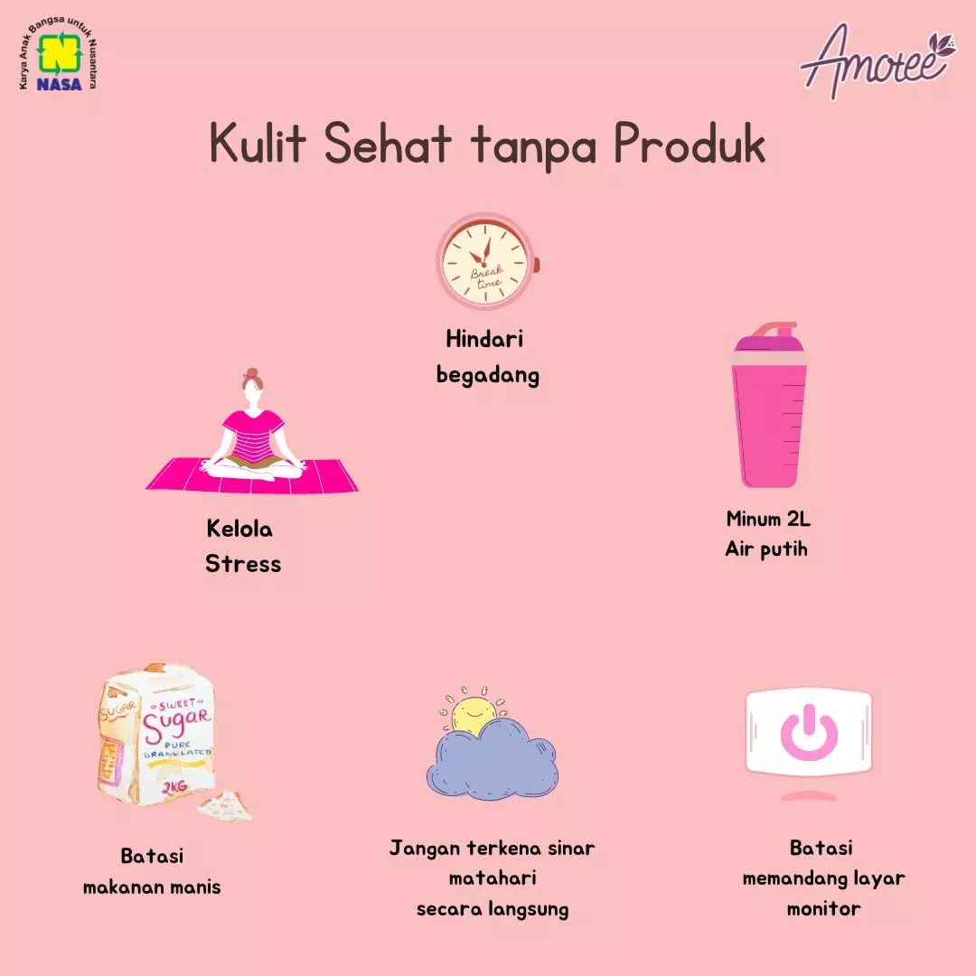 Kulit Sehat Tanpa Produk